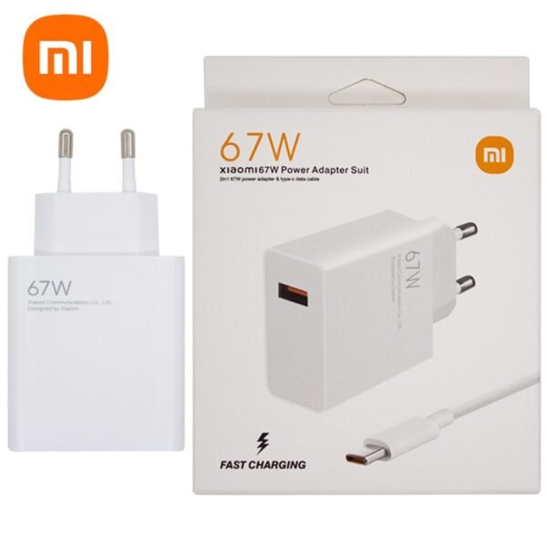 Cargador xiaomi 67w