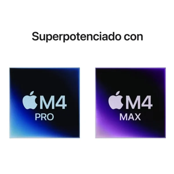 Portátil Apple MacBook Pro Apple M4 Pro 14 Núcleos/24GB/512GB SSD/GPU 20 Núcleos/16" Negro Espacial - Imagen 3