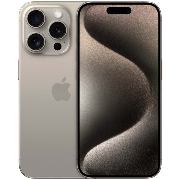 iPhone 15 Pro 5G 256GB Titanio Natural Renovado