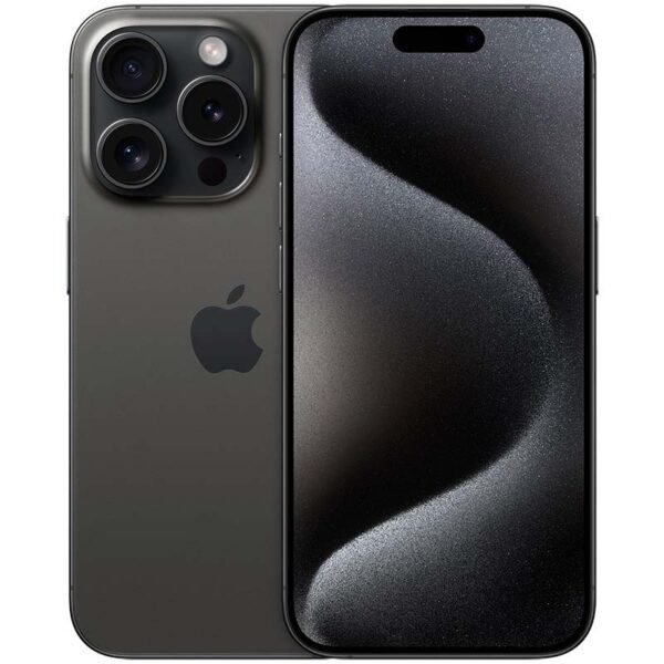 iPhone 15 Pro 5G 128GB Titanio Negro Renovado