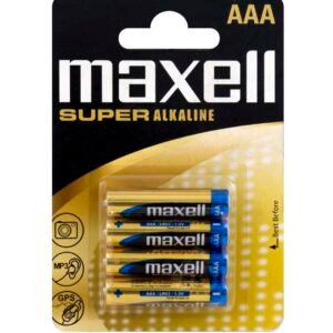 MAXELL ALKALINE SUPER LR-3 AAA 4DB