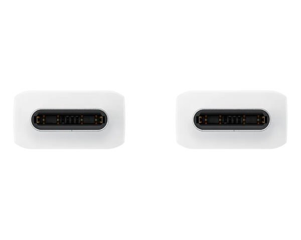 SAMSUNG CABLE USB-C TO USB-C 5A 1,8M WHITE EP-DX510JWEGEU - Imagen 2