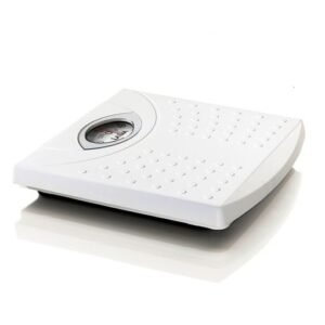 LAICA BATHROOM SCALE MECHANICAL ANTI-SLIP SURFACE WHITE 125KG MAX PS2015