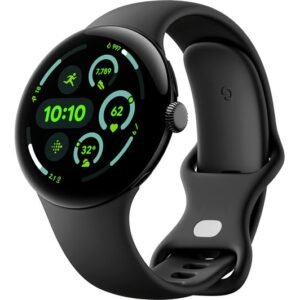 GOOGLE PIXEL WATCH 3 45MM LTE MATTE BLACK CASE / OBSIDIAN ACTIVE BAND