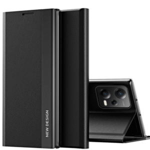 SLEEP CASE PRO CASE FOR XIAOMI REDMI NOTE 12 5G / POCO X5 5G WITH FOLDING STAND BLACK