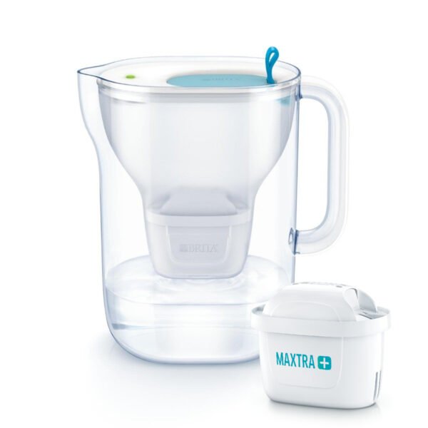 BRITA JUG STYLE 2,4L. BLUE-SOFT GREY + PACK 3 FILTERS MAXTRA PRO