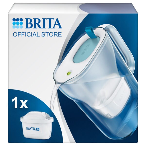 BRITA JUG STYLE 2,4L. BLUE-SOFT GREY + PACK 3 FILTERS MAXTRA PRO - Imagen 2