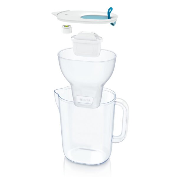 BRITA JUG STYLE 2,4L. BLUE-SOFT GREY + PACK 3 FILTERS MAXTRA PRO - Imagen 3