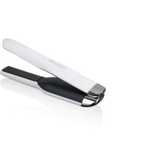 GHD UNPLUGGED CORDLESS STYLER HAIR STRAIGHTENER WHITE