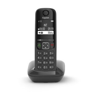 GIGASET WIRELESS PHONE AS690 BLACK (S30852-H2816-D201)