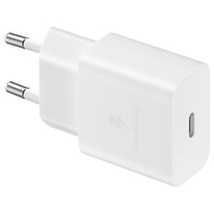 SAMSUNG POWER WALL CHARGER 15W USB-C WHITE EP-T1510NWEGEU