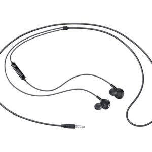 SAMSUNG EARPHONES IN-EAR CABLE JACK 3,5MM VOLUME CONTROL BLACK EO-IA500BBEGWW