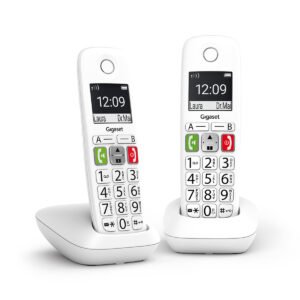 GIGASET WIRELESS PHONE E290 DUO WHITE (L36852-H2901-D202)