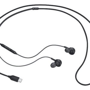 SAMSUNG EARPHONES IN-EAR CABLE USB-C MICROPHONE VOL. CONTROL BLACK BY AKG EO-IC100BBEGEU