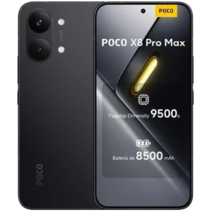 Xiaomi Poco X8 Pro Max 5G 512GB Negro Panel Flow AMOLED de 6.83" 12GB de RAM Batería de 8500 mAh