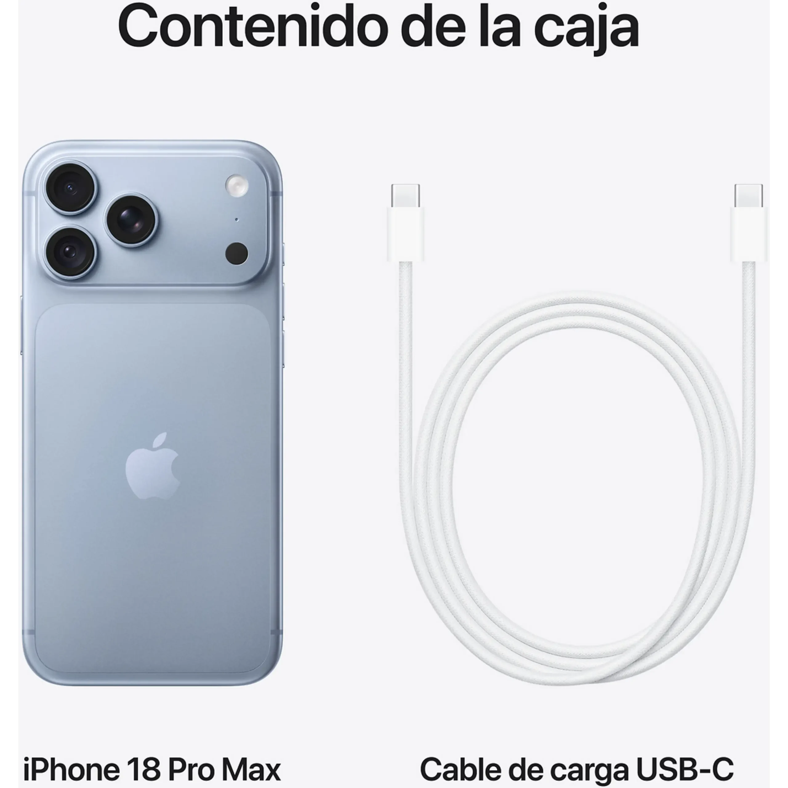 iPhone 18 Pro Max 512GB Azul Chip Apple A20 Pro 12GB RAM Pantalla OLED Super Retina XDR - Imagen 10